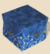 Textil kincses doboz